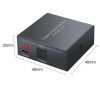 1X3 SPDIF TOSLINK Оптичен Сплитер за Цифрово Оптично Аудио 1 х Вход 3х Изхода LPCM 2.0 DTS Dolby-AC3, снимка 4