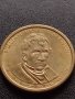 Възпоменателна монета 1 долар WILLIAM HENRY HARRISON 9 президент на САЩ 1841г. за КОЛЕКЦИЯ 38043, снимка 1