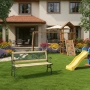 Градинска пейка за деца 82x39x50 см - здрава, безопасна и стилна, снимка 5