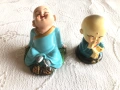 Китайски фън шуй фигурки на монаси, талисмани, ръчна изработка от смола, от манастира Шаолин, нови, снимка 5