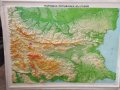 Релефна карта на Народна Република България 102 см. х 78 см., снимка 1 - Други ценни предмети - 37678794