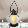 4141 Декоративен Led фенер лампа с реалистични свещи, 20 см, снимка 2