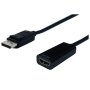 58.Преходник  Дисплей порт (DP) мъжки към HDMI женски.Type-A (Full-Size) НОВ, снимка 1 - Кабели и адаптери - 44350916