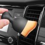 Мека четка за почистване на прах от интериора на автомобила със защитен капак, снимка 1 - Аксесоари и консумативи - 44497005