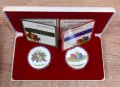 Серия Цветница + Великден - 2 бр х 1 oz. сребърна монетна емисия , снимка 12