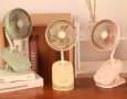 Мини вентилатор с щипка – преносимо освежаване с елегантен дизайн, снимка 1