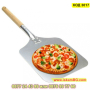 Лопата за пица за пещ с дървена дръжка - КОД 3017, снимка 1 - Прибори за хранене, готвене и сервиране - 44732593