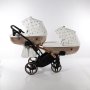 Бебешка количка Junama Glow Duo Slim 2в1, 3в1 НОВА, снимка 1 - Детски колички - 42081718