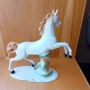Стара румънска порцеланова фигура на конче, снимка 6