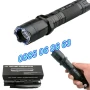Голям метален LED фенер с електрошок, модел 1101, снимка 3