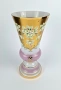 Ръчно рисувана бохемска ваза, снимка 2