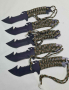  Тактически нож, многоцелеви ловен нож с паракорд, снимка 1 - Екипировка - 44765119