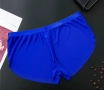 Мъжки боксерки, прозрачни секси боксерки, прозрачно бельо Ice Silk Ultra-thin, снимка 2
