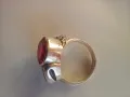 Дизайнерски голям сребърен пръстен , снимка 5