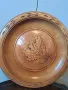 Красива дърворезбована чиния за стена    17/2, снимка 4