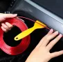 Интериорна лента за автомобил Червена 5М + инструмент за инсталация, снимка 2
