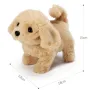 Елтекрическо плюшено лаещо кученце с батерии. Характеристики:  Въртене на опашка, снимка 10