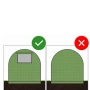 Градиснка оранжерия New Solution - отлична защита за вашите култури - 4 х 2,5 х 2м, снимка 12