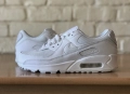 Nike Air Max 90 Triple White Wolf Grey CN8490-100 номер 39,5-40 , снимка 1