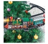 Коледен влак с релси за елха+ светлина и звук, 30части, снимка 2