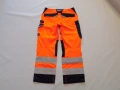 работен панталон mascot cordura fabric work wear долнище екип оранжев мъжки оригинален размер 50, снимка 2