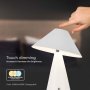 Настолна LED Лампа 3W Димиране Бяла Презареждане 3в1, снимка 2