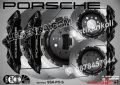Надписи за капаци на спирачни апарати MPower PORSCHE AUDI Ceramic AMG BRABUS Brembo, снимка 14