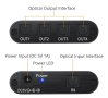 Optical Splitter Optical Fiber Cable Optical Interface SPDIF TOSLINK Оптичен Сплитер 1IN 4OUT 192kHz, снимка 1