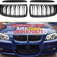 Черни Решетки бъбреци с Пиано Дизайн за BMW E90 (2005-2008), снимка 1 - Аксесоари и консумативи - 44797928