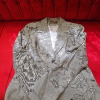 Комплект дамско сако и панталон, снимка 7 - Сака - 42062602
