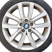 Алуминиеви джанти 5x120 с гуми R19 BMW 5 Series (F10, F11) 2010-2016 ID:106374, снимка 4 - Части - 41674728