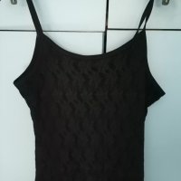 Черна дантелена рокля, снимка 2 - Рокли - 41674134