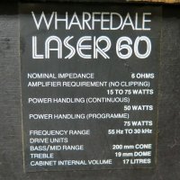 WHARFEDALE LASER 60, снимка 7 - Тонколони - 41916601