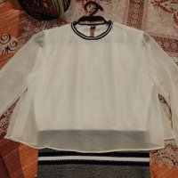 Блуза с дълъг ръкав,рамене 35 см., снимка 1 - Блузи с дълъг ръкав и пуловери - 35675309