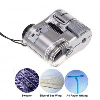 9592 Мини микроскоп  LED и UV осветление, снимка 8 - Други стоки за дома - 35832620