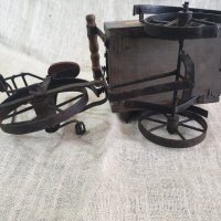 Старинна триколка, снимка 6 - Антикварни и старинни предмети - 40045447