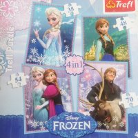 Frozen "Замръзналото Кралство" пъзели , снимка 5 - Игри и пъзели - 41367073