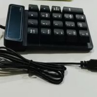 Мини Numpad клавиатура K4 ,черна, USB, снимка 2 - Клавиатури и мишки - 44412265