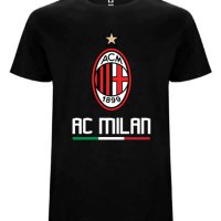 Модел 2023! Мъжки И Детски тениски AC MILAN / МИЛАН. Поръчай с ТВОЯ идея!, снимка 2 - Тениски - 41527099