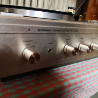 Pioneer M 6500 грамофон, касетен дек, радио и стерео усилвател , снимка 11 - Ресийвъри, усилватели, смесителни пултове - 36437067