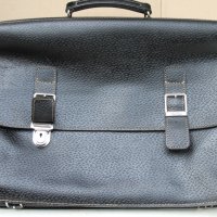 Нова дебела кожена чанта , снимка 1 - Чанти - 42611464