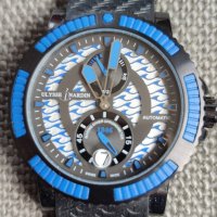 Луксозен мъжки часовник Ulysse Nardin Marine Diver 200 M. 263-92, снимка 15 - Мъжки - 32159189