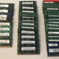 1GB плочка РАМ памет за лаптоп DDR2 800Мhz 533Mhz PC2-6400 PC2-5300 200 Pin 1.8v SODIMM, снимка 1 - Части за лаптопи - 39620256