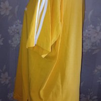 Adidas original L- Памучна тениска в жълто- портокалов цвят , снимка 10 - Тениски - 41632117