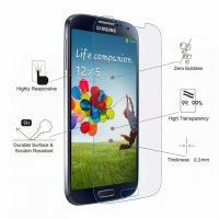 Удароустойчив стъклен протектор за samsung galaxy S4 I9500 I9502 I9505 I9506 I9515, снимка 2 - Фолия, протектори - 38820880