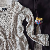 Лот S размер: пуловер и дънки+ключодържател Бухалче 🦉, снимка 2 - Комплекти - 39260507