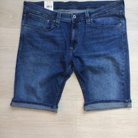 Мъжки къси дънки Pepe Jeans размер 40, снимка 2 - Къси панталони - 41619576