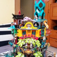 LEGO Ninjago City Gardens 71741 и Ideas Blacksmith 21325, снимка 1 - Конструктори - 44499822