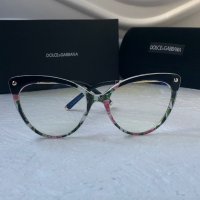 Dolce & Gabbana DG диоптрични рамки.прозрачни слънчеви,очила за компютър, снимка 4 - Слънчеви и диоптрични очила - 40449675