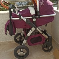 Комбинирана бебешка количка "Cangaroo Luxor" , снимка 1 - Детски колички - 42723242